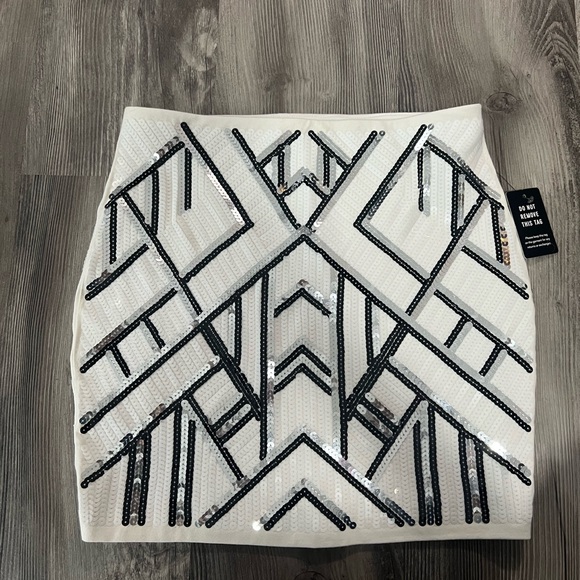 Express Dresses & Skirts - Express Sequin Mini Skirt